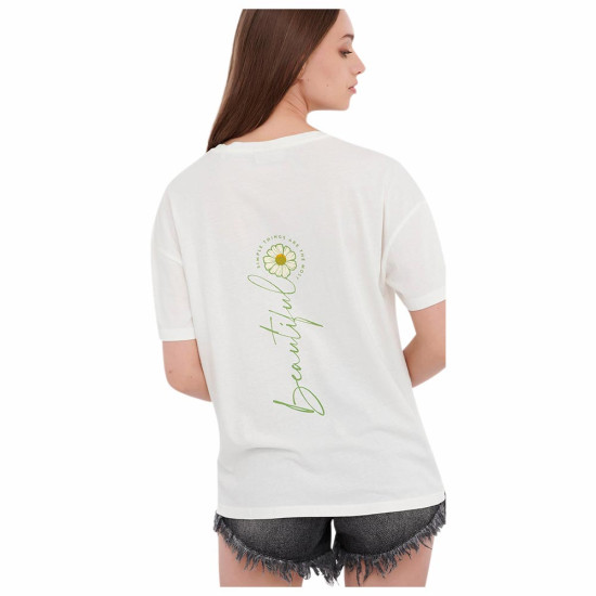 Funky Buddha Γυναικεία κοντομάνικη μπλούζα Funky Buddha Γυναικεία κοντομάνικη μπλούζα